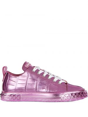 Sneakers Giuseppe Zanotti μωβ