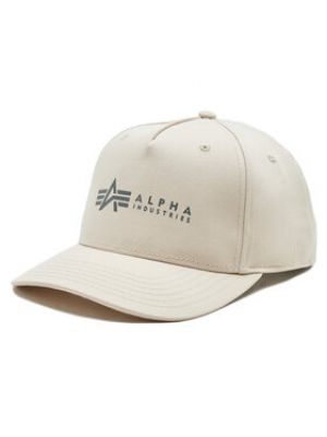 Кепка Alpha Industries біла