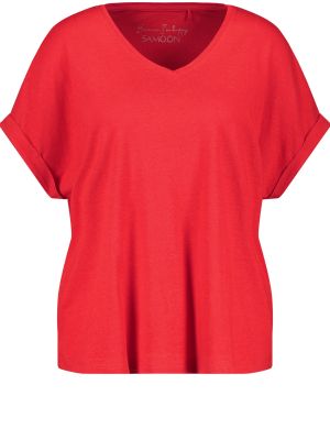 Marškinėliai Samoon raudona