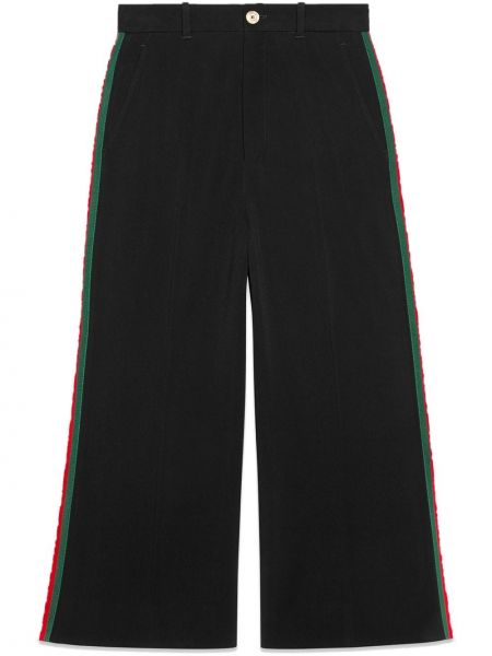 Pantalones culotte Gucci negro
