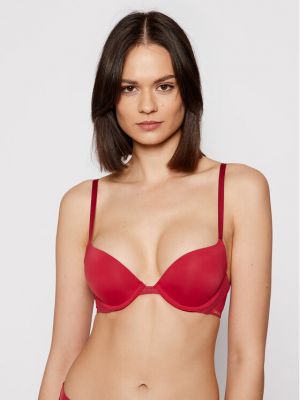 Сутиен push-up Calvin Klein Underwear червено