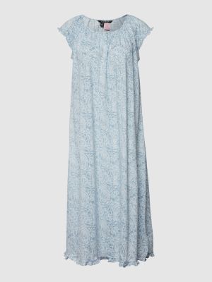 Koszula nocna z wzorem paisley Lauren Ralph Lauren niebieska