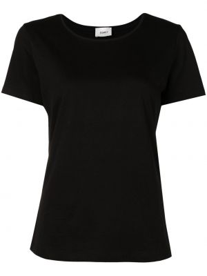 T-shirt con scollo tondo Egrey nero