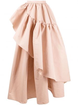 Ruffle utsvingt skjørt Alexander Mcqueen rosa