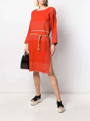 Sukienka Issey Miyake Pre-owned czerwona