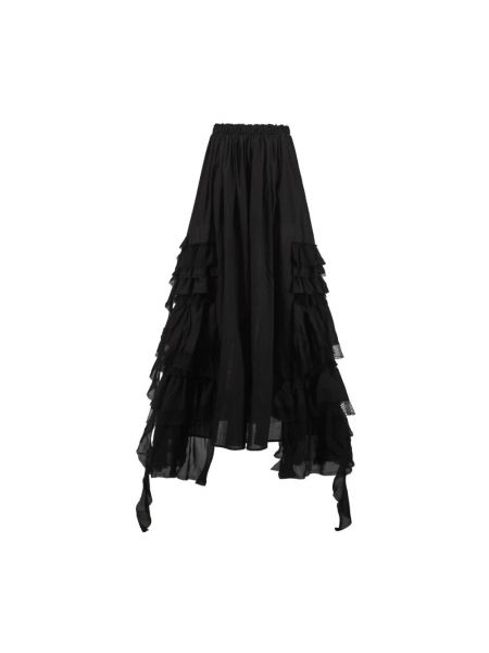 Długa spódnica bawełniana Aniye By czarna