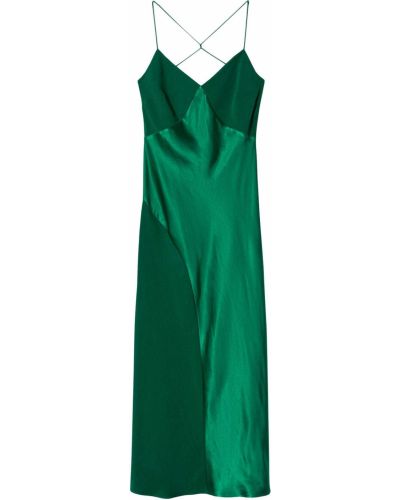 Вечерна рокля Mango зелено
