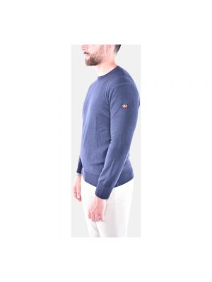 Sudadera de lana de lana merino de tela jersey Paul & Shark azul