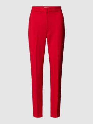 Spodnie slim fit Pennyblack czerwone