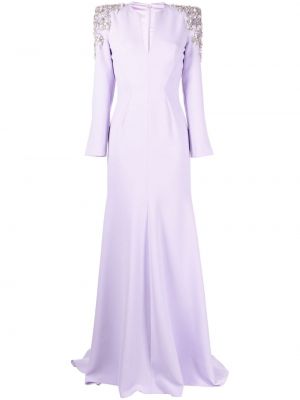 Vakarinė suknelė su kristalais Jenny Packham violetinė