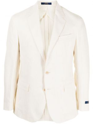 Lněný kabát Polo Ralph Lauren