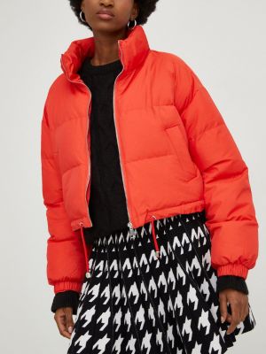 Oversized téli kabát Answear Lab narancsszínű
