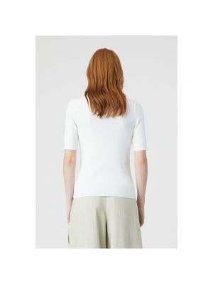 Camiseta de algodón Closed blanco