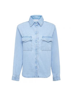 Koszula jeansowa Mvp Wardrobe niebieska