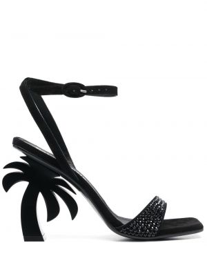 Sandales à bouts ouverts Palm Angels noir