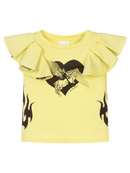 T-shirt Givenchy, żółty