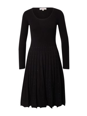 Πλεκτή φόρεμα Derhy μαύρο