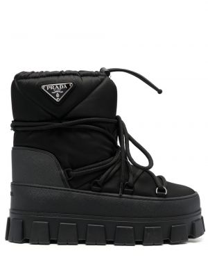 Зимни обувки за сняг Prada черно