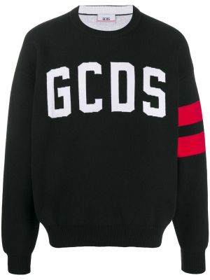 Džemper s printom Gcds crna