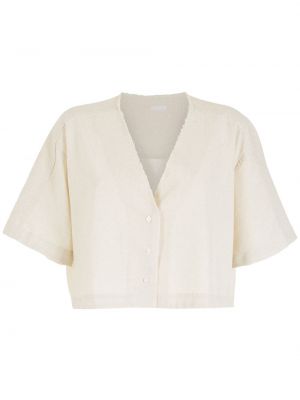 Блуза с v-образно деколте Osklen