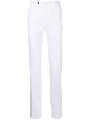 Pantaloni chino slim fit Pt01 bianco
