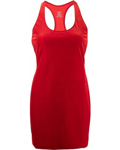 Mini vestido Vetements rojo