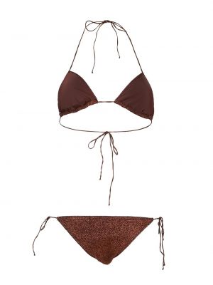 Bikini ajustado Oséree marrón