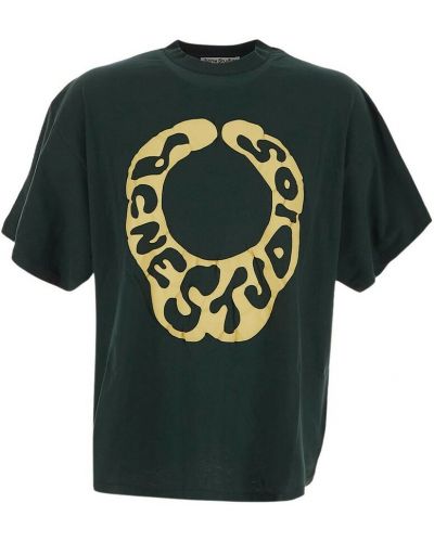 T-shirt Acne Studios, zielony