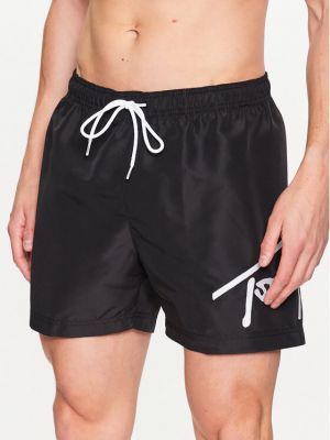 Shorts di jeans Tommy Jeans nero