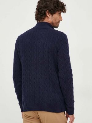 Gyapjú pulóver Polo Ralph Lauren barna