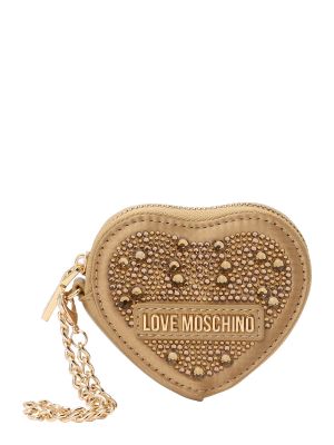 Peňaženka Love Moschino zlatá