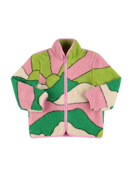 Fleece teddy jakke for jenter Stella Mccartney Kids