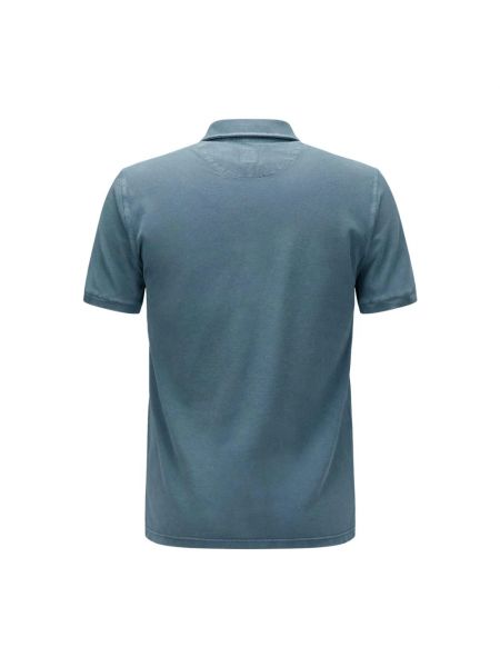 Poloshirt mit kurzen ärmeln Fedeli blau