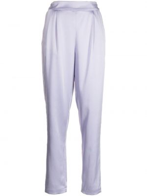 Plisované kalhoty Fleur Du Mal fialové