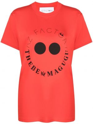 T-shirt à imprimé Az Factory rouge