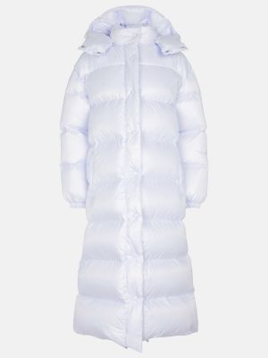 Péřový kabát Miu Miu - Modrá