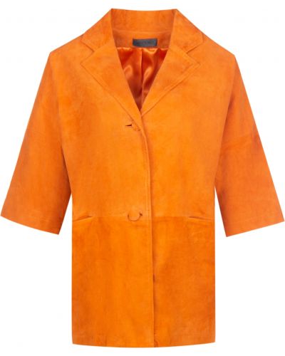 Пальто Simonetta Ravizza, оранжевое