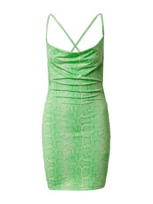 Κοκτέιλ φόρεμα Viervier πράσινο