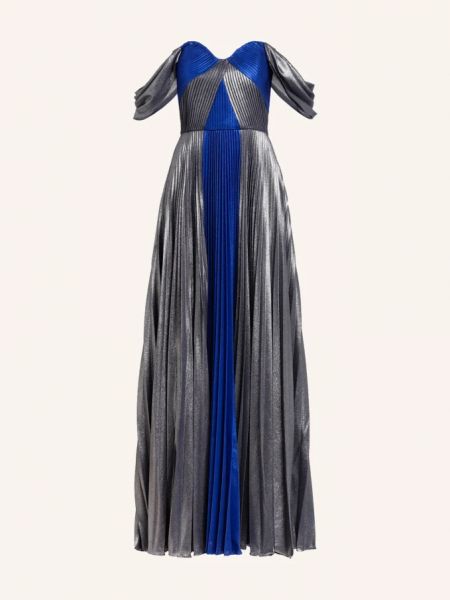 Вечернее платье Marchesa Notte синее