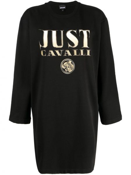 Långärmad t-shirt Just Cavalli svart