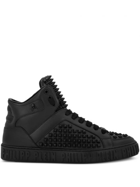 Deri sneaker Philipp Plein siyah