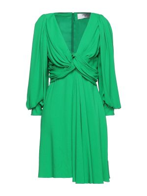 Платье мини Céline зеленое