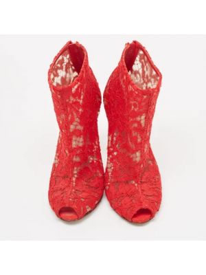 Botas de agua Dolce & Gabbana Pre-owned rojo
