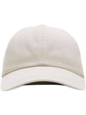 Siuvinėtas kepurė su snapeliu Burberry balta