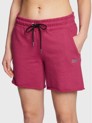 Sportske kratke hlače Dkny Sport ružičasta