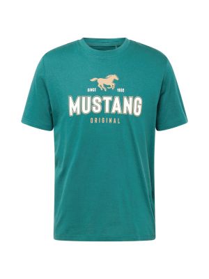 Marškinėliai Mustang smėlinė