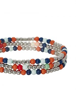 Bracelet avec perles Roxanne Assoulin bleu