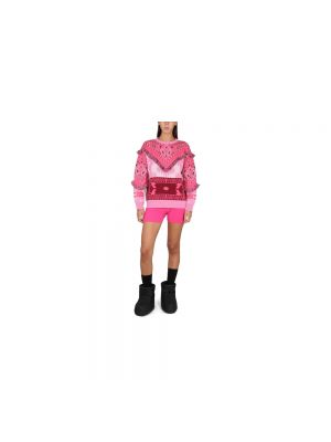 Jersey con volantes de tela jersey Alanui rosa