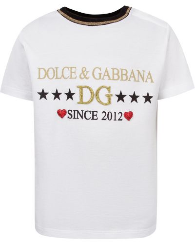 Футболка Dolce & Gabbana, белая