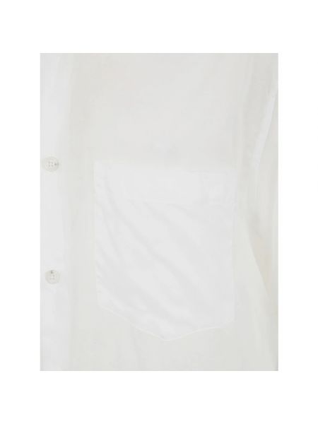 Camisa drapeado Ann Demeulemeester blanco